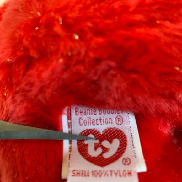 Ty (26) Red Maple Bear Plush Buddy “Pierre” - Picture 4 of 11